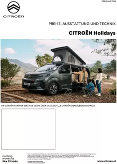 Citroen Katalog in Staatz | Holidays Campervan Produktblatt 2026 02 | 2026-02-01T00:00:00.000Z - 2026-02-28T00:00:00.000Z