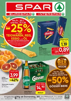Spar Katalog in Wals-Siezenheim | Tolles Angebot für alle Kunden | 2026-01-29T00:00:00.000Z - 2026-02-11T00:00:00.000Z