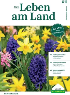 Lagerhaus Graz Land Katalog in Waidhofen an der Thaya | Lagerhaus Graz Land Nr. 1 - Lagerhaus Magazin 2026 | 2026-02-01T00:00:00.000Z - 2026-02-28T00:00:00.000Z