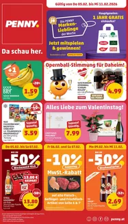 Penny Katalog in Wals-Siezenheim | Tolle Rabatte auf ausgewählte Produkte | 2026-02-05T00:00:00.000Z - 2026-02-11T00:00:00.000Z