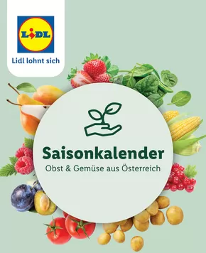 Lidl Katalog in Korneuburg | Sonderflyer Saisonkalender | 2024-09-01T00:00:00.000Z - 2026-09-01T00:00:00.000Z