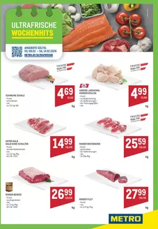 Metro Katalog in Micheldorf in Oberösterreich | Ultrafrische Wochenhits KW07 | 2026-02-08T00:00:00.000Z - 2026-02-14T00:00:00.000Z