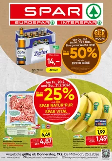 Spar Katalog | Unsere besten Deals für Sie | 2026-02-19T00:00:00.000Z - 2026-02-25T00:00:00.000Z