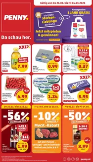 Penny Katalog in Waidhofen an der Thaya | Attraktive Sonderangebote für alle | 2026-02-26T00:00:00.000Z - 2026-03-04T00:00:00.000Z
