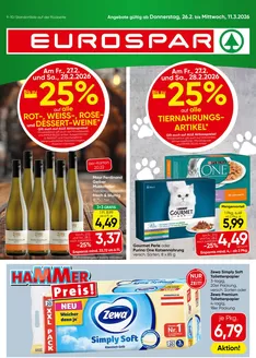 Eurospar Katalog | Aktuelle Schnäppchen und Angebote | 2026-02-26T00:00:00.000Z - 2026-03-11T00:00:00.000Z