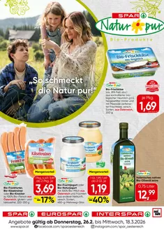 Eurospar Katalog | Top-Deals für alle Kunden | 2026-02-26T00:00:00.000Z - 2026-03-18T00:00:00.000Z