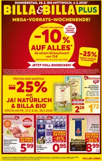 Billa Katalog | BILLA FB KW09 2026 Wien | 2026-02-26T00:00:00.000Z - 2026-03-04T00:00:00.000Z