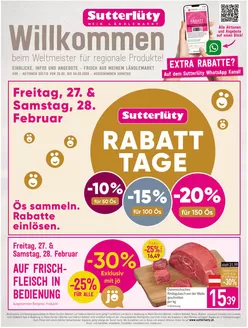 Sutterlüty Katalog in Schwaz | FB KW09 2026 20er A4 WEB | 2026-02-26T00:00:00.000Z - 2026-03-04T00:00:00.000Z