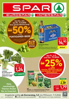 Spar Katalog | Rabatte und Aktionen | 2026-03-05T00:00:00.000Z - 2026-03-11T00:00:00.000Z