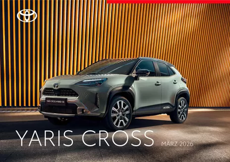 Toyota Katalog in St. Pölten | Yaris cross | 2026-03-01T00:00:00.000Z - 2026-03-31T00:00:00.000Z