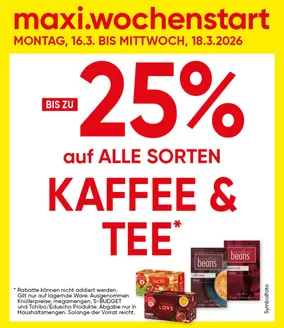 Maximarkt Katalog in Sankt Bartholomä | Maximarkt flugblatt | 2026-03-16T00:00:00.000Z - 2026-03-18T00:00:00.000Z