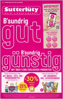 Sutterlüty Katalog in Zell am See | FB KW12 2026 A3 WEB | 2026-03-19T00:00:00.000Z - 2026-03-24T00:00:00.000Z