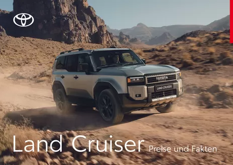 Toyota Katalog in Dornbirn | Land cruiser | 2026-03-20T00:00:00.000Z - 2026-04-03T00:00:00.000Z