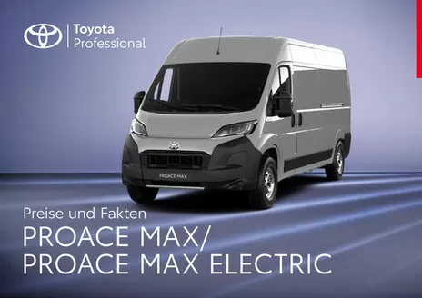 Toyota Katalog in Wien | Proace max | 2026-03-21T00:00:00.000Z - 2026-04-04T00:00:00.000Z