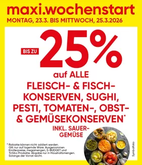 Maximarkt Katalog in Feldbach | Maximarkt flugblatt | 2026-03-23T00:00:00.000Z - 2026-03-25T00:00:00.000Z