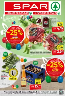 Eurospar Katalog in Bregenz | Unsere besten Schnäppchen | 2026-03-26T00:00:00.000Z - 2026-04-08T00:00:00.000Z