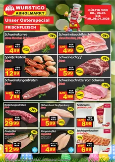 Wurstico Katalog in Wien | Wurstico flugblatt | 2026-03-26T00:00:00.000Z - 2026-04-08T00:00:00.000Z