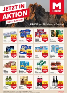 MPreis Katalog | DM KW14 15 2026 Ansicht | 2026-03-27T00:00:00.000Z - 2026-04-12T00:00:00.000Z