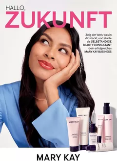 Mary Kay Katalog in Feldbach | Hallo Zukunft | 2025-03-15T00:00:00.000Z - 2027-03-15T00:00:00.000Z