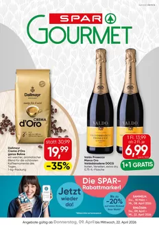 SPAR-Gourmet Katalog in Ybbs an der Donau | Unsere besten Deals für Sie | 2026-04-09T00:00:00.000Z - 2026-04-22T00:00:00.000Z
