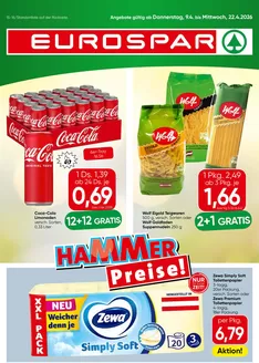 Eurospar Katalog in Mitterberg-Sankt Martin | Attraktive Sonderangebote für alle | 2026-04-09T00:00:00.000Z - 2026-04-22T00:00:00.000Z