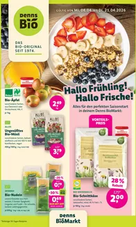 Denn's Biomarkt Katalog in Ybbs an der Donau | Tolle Rabatte auf ausgewählte Produkte | 2026-04-08T00:00:00.000Z - 2026-04-21T00:00:00.000Z