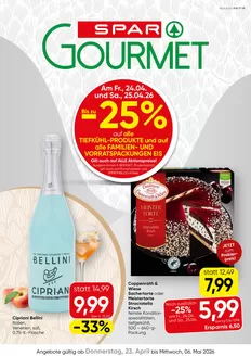 SPAR-Gourmet Katalog | SPAR-Gourmet flugblatt | 2026-04-23T00:00:00.000Z - 2026-05-06T00:00:00.000Z