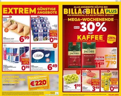 Billa Katalog in Klagenfurt am Wörthersee | BILLA FB KW17 2026 ANSICHT | 2026-04-23T00:00:00.000Z - 2026-05-06T00:00:00.000Z