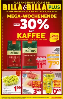 Billa Katalog in Klagenfurt am Wörthersee | Tolles Angebot für Schnäppchenjäger | 2026-04-23T00:00:00.000Z - 2026-04-29T00:00:00.000Z
