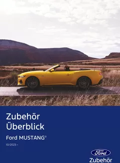 Ford Katalog | Customer Quick Guide AUTDE Ford Mustang 10 2023 | 2026-04-27T00:00:00.000Z - 2026-05-11T00:00:00.000Z