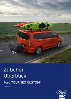 Ford Katalog | Customer Quick Guide AUTDE Tourneo Custom 10 2023 | 2026-04-27T00:00:00.000Z - 2026-05-11T00:00:00.000Z