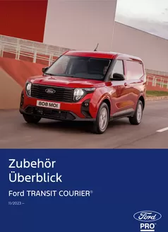 Ford Katalog | Customer Quick Guide AUTDE Transit Courier 11 2023 | 2026-04-27T00:00:00.000Z - 2026-05-11T00:00:00.000Z
