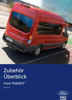 Ford Katalog | Customer Quick Guide AUTDE Ford Transit 05 2019 | 2026-04-27T00:00:00.000Z - 2026-05-11T00:00:00.000Z