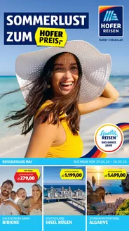 Hofer Katalog | Blättern Sie online im HOFER REISEN Katalog | 2026-04-29T00:00:00.000Z - 2026-05-26T00:00:00.000Z