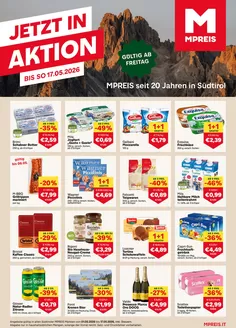 MPreis Katalog | DM KW19 20 2026 Ansicht2 | 2026-05-01T00:00:00.000Z - 2026-05-14T00:00:00.000Z
