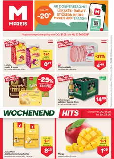 MPreis Katalog in Mitterdorf an der Raab | FB KW21 2026 K rnten | 2026-05-21T00:00:00.000Z - 2026-05-27T00:00:00.000Z