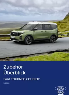 Ford Katalog | Customer Quick Guide AUTDE Tourneo Courier 11 2023 | 2026-05-18T00:00:00.000Z - 2026-06-01T00:00:00.000Z