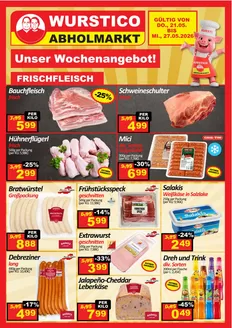 Wurstico Katalog in Bichlbach | Wurstico flugblatt | 2026-05-21T00:00:00.000Z - 2026-05-27T00:00:00.000Z