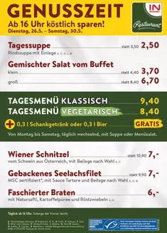 Interspar Restaurant Katalog | Tolles Angebot für alle Kunden | 2026-05-26T00:00:00.000Z - 2026-05-30T00:00:00.000Z