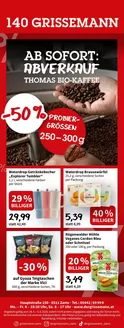 Der Grissemann Katalog in Rettenschöss | Attraktive Sonderangebote für alle | 2026-05-28T00:00:00.000Z - 2026-06-03T00:00:00.000Z