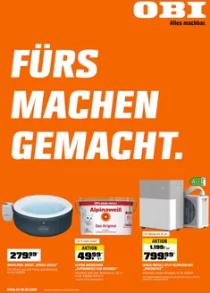 OBI Katalog | FÜRS MACHEN GEMACHT. | 2026-05-31T00:00:00.000Z - 2026-06-30T00:00:00.000Z
