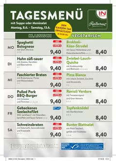 Interspar Restaurant Katalog | Menuplan kw24 | 2026-06-08T00:00:00.000Z - 2026-06-13T00:00:00.000Z