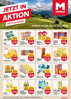 MPreis Katalog in Prägraten am Großvenediger | DM KW25 26 2026 Ansicht | 2026-06-12T00:00:00.000Z - 2026-06-25T00:00:00.000Z