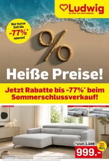 Möbel Ludwig Katalog in Jeging | Möbel Ludwig flugblatt | 2026-06-14T00:00:00.000Z - 2026-06-27T00:00:00.000Z