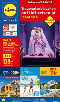 Lidl Reisen Katalog | Buchbar ab 13.6. | 2026-06-13T00:00:00.000Z - 2026-07-15T00:00:00.000Z