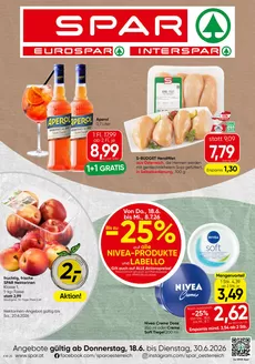 Spar Katalog in Guttaring | Aktuelle Sonderaktionen | 2026-06-18T00:00:00.000Z - 2026-07-08T00:00:00.000Z
