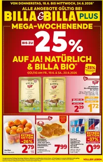 BILLA PLUS Katalog | BILLA FB KW25 2026 Wien | 2026-06-18T00:00:00.000Z - 2026-06-24T00:00:00.000Z