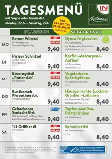 Interspar Restaurant Katalog | Große Auswahl an Angeboten | 2026-06-22T00:00:00.000Z - 2026-06-27T00:00:00.000Z