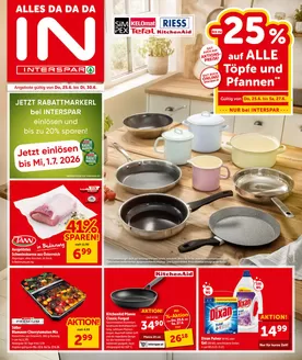 Interspar Flugblatt in Absam | Aktuelle Sonderaktionen | 2026-06-25T00:00:00.000Z - 2026-07-01T00:00:00.000Z