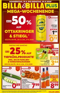 Billa Flugblatt in Perchtoldsdorf | BILLA FB KW26 2026 Wien | 2026-06-25T00:00:00.000Z - 2026-06-30T00:00:00.000Z